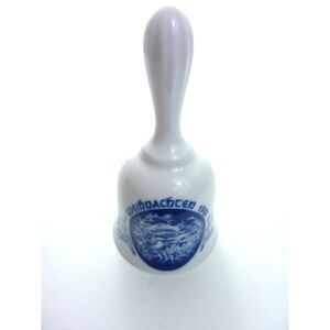 Vintage Christmas Bell Weihnachten 1982 Schumann Imperial German Porcelain